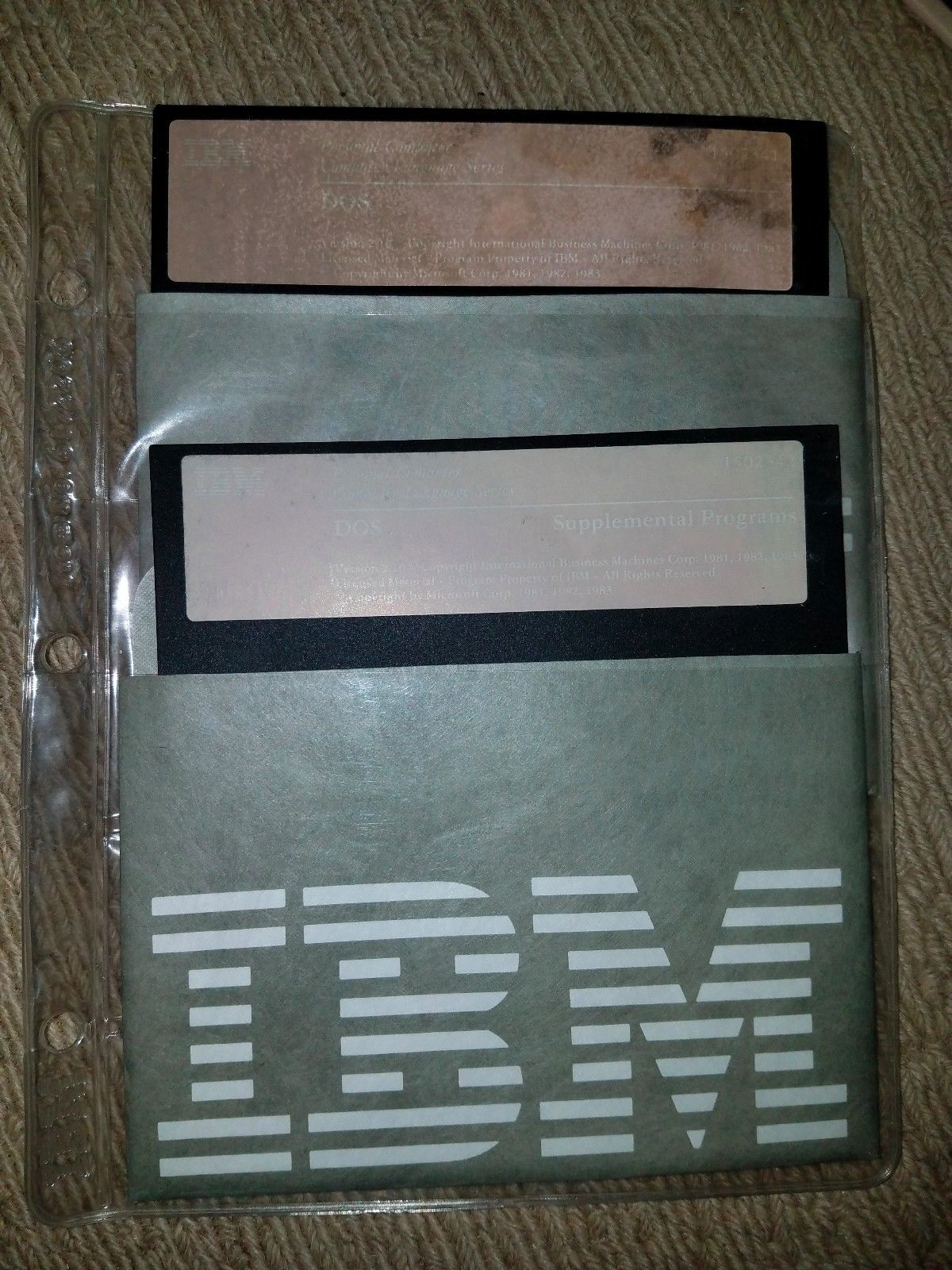 Genuine IBM PC-Dos 6.1 on 5.25" HD disks Similar to MS-Dos. Disks only New 