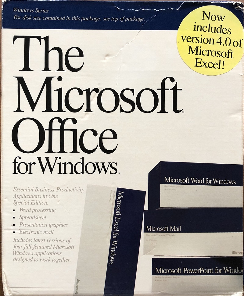 offer] Microsoft Office  for Windows [] WinImage — WinWorld