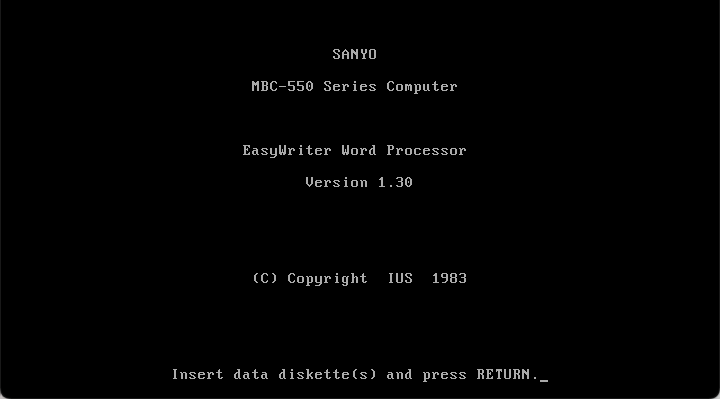 EasyWriter 1.3