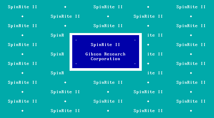 how to make spinrite 6 work on larger drives