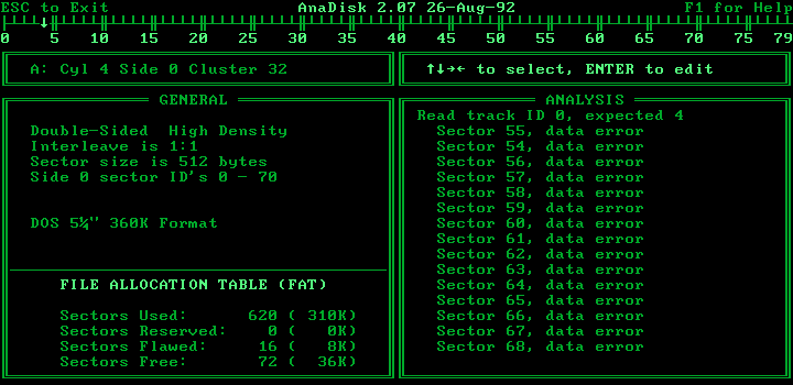 IBM PC/Tandy 1000 Application Software (No Game) Screenshot - Page