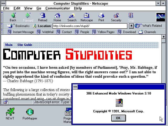 WinWorld: Windows 3.0 / 3.1 3.1