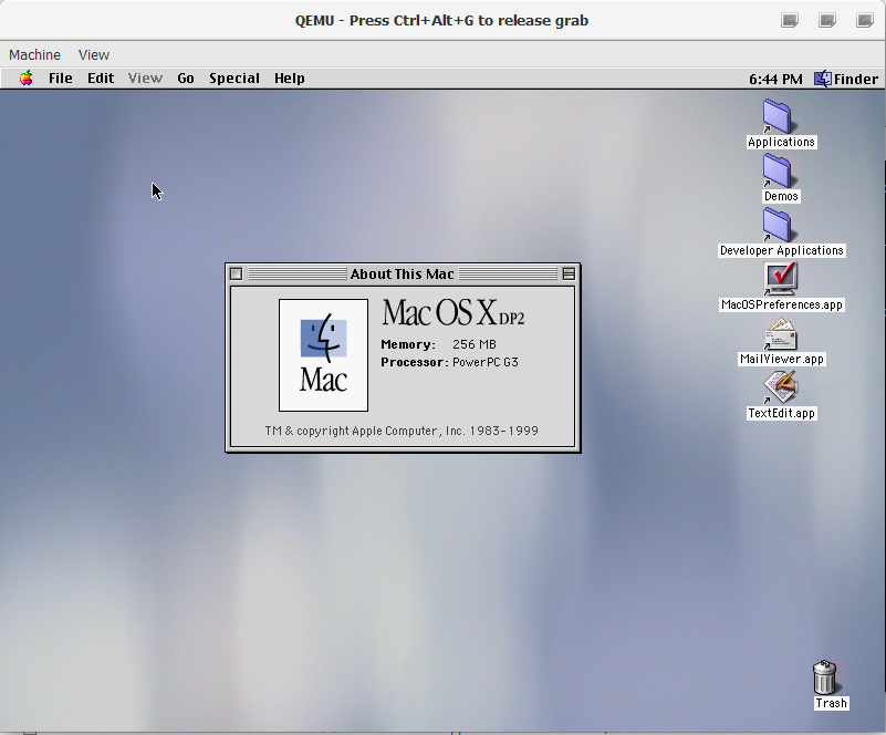 dos emulator for mac os x 10.2.8
