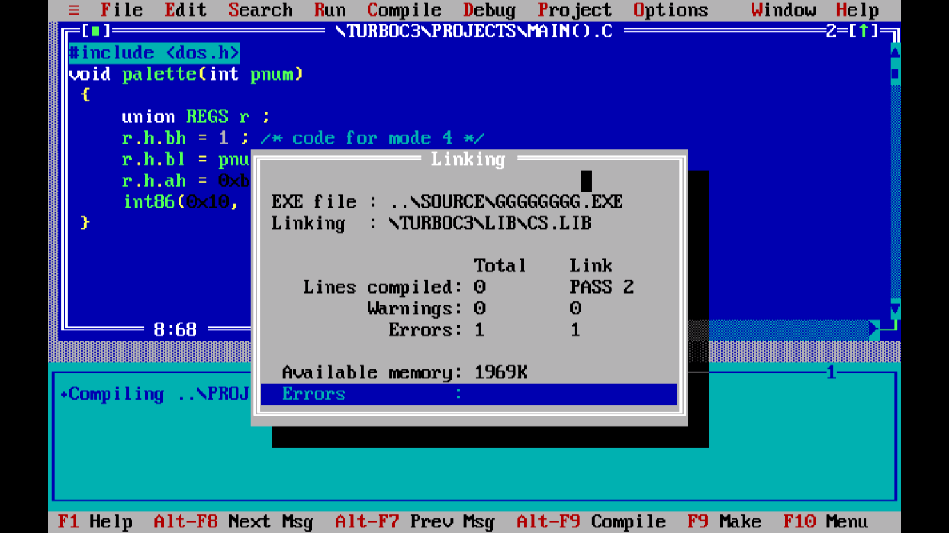 WinWorld: Borland Turbo C++ 3.x (DOS)